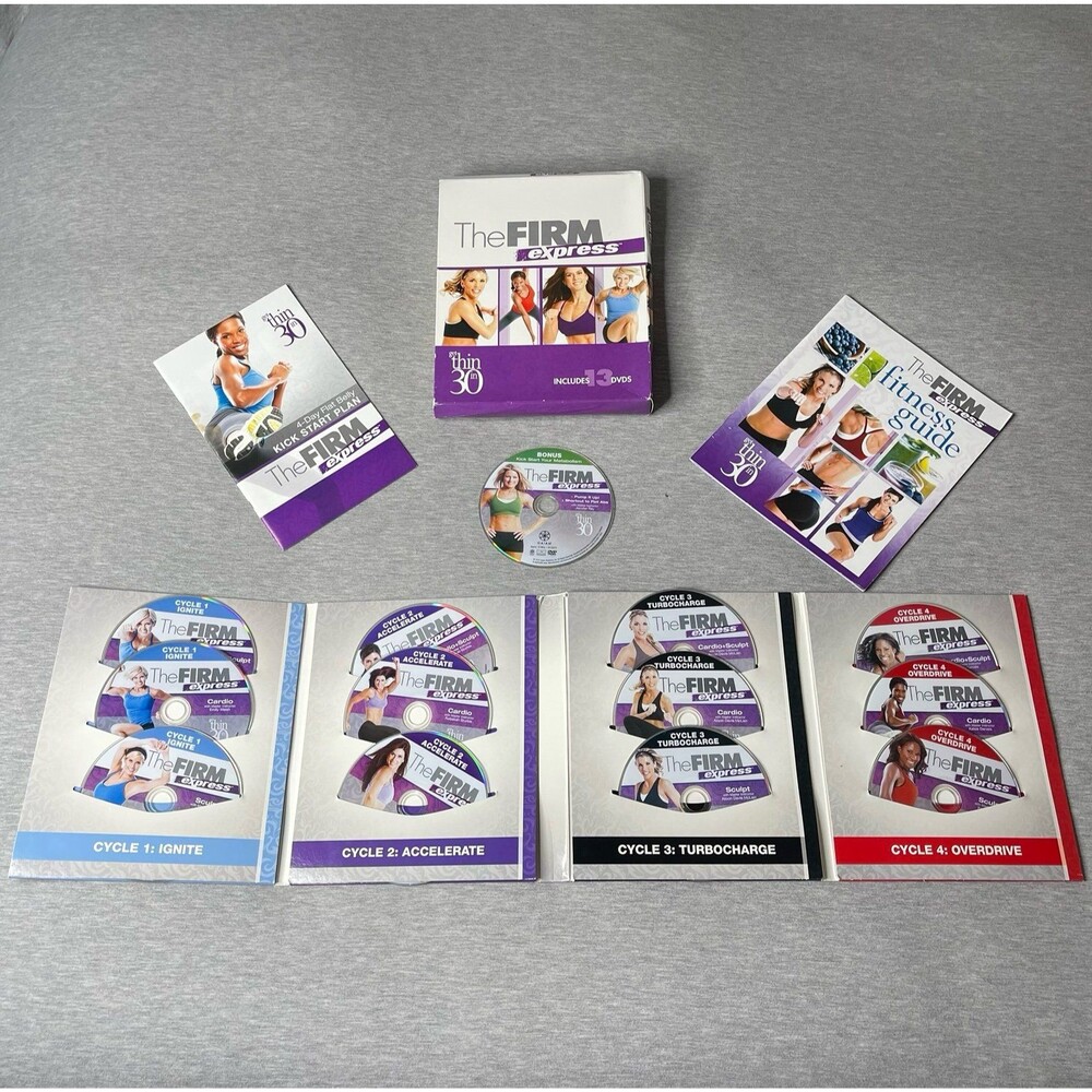 Gaiam The Firm Express Weight Loss Exercise DVD Set